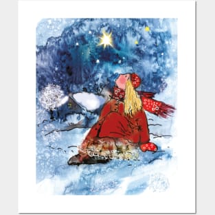 Christmas fairy tale Posters and Art